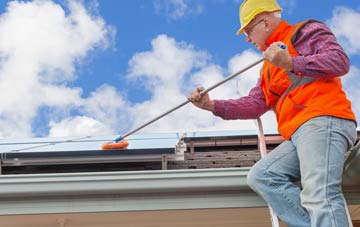 Queens Island soft wash roof cleaning